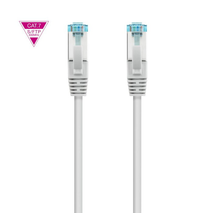 Nanocable Cable de Red CAT.7 SFTP AWG26, 25 m, Gris Nanocable Cable de Red CAT.7 SFTP AWG26, 25 m, Gris